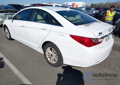 2013 Hyundai Sonata Gls from USA, damaged, VIN 5NPEB4AC5DH758991